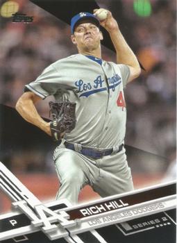2017 Topps - Black #462 Rich Hill Front