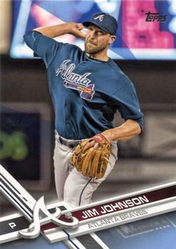 2017 Topps - Father's Day Powder Blue #374 Jim Johnson Front