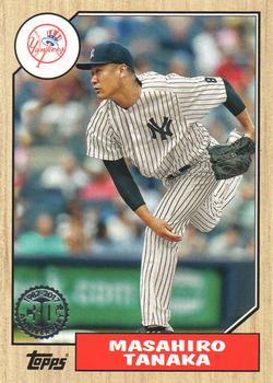 2017 Topps - 1987 Topps Baseball 30th Anniversary #87-68 Masahiro Tanaka Front