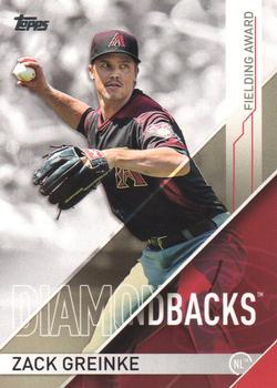 2017 Topps - Golden Glove Awards #GG-2 Zack Greinke Front