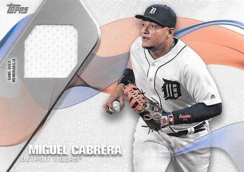 2017 Topps - Major League Material Relics #MLM-MCB Miguel Cabrera Front
