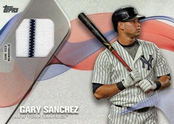 2017 Topps - Major League Material Relics #MLM-GSA Gary Sanchez Front