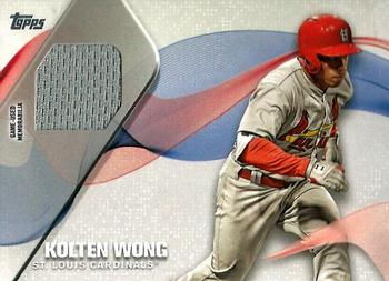 2017 Topps - Major League Material Relics #MLM-KW Kolten Wong Front