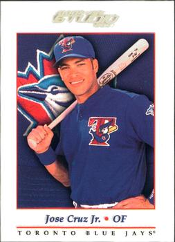 2001 Donruss Studio #31 Jose Cruz Jr. Front