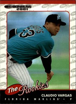 2001 Donruss The Rookies #R71 Claudio Vargas Front
