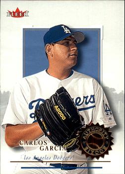 2001 Fleer Authority #143 Carlos Garcia Front