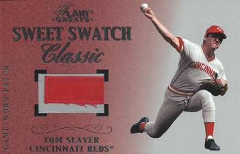 2003 Flair Greats - Sweet Swatch Classic Patch #NNO Tom Seaver Front