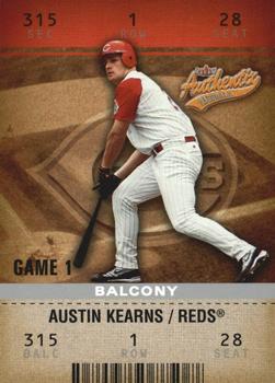 2003 Fleer Authentix - Balcony #74 Austin Kearns Front