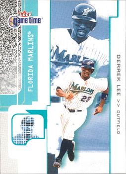 2001 Fleer Game Time #79 Derrek Lee Front