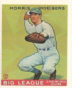 1982 Dover Publications Reprints American League #158 Moe Berg Front
