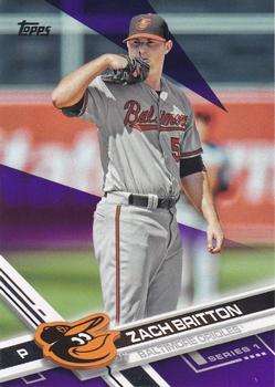 2017 Topps - Purple #68 Zach Britton Front