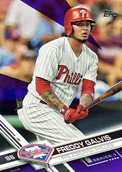 2017 Topps - Purple #88 Freddy Galvis Front