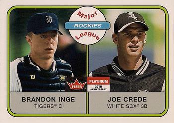 2001 Fleer Platinum #266 Brandon Inge / Joe Crede Front