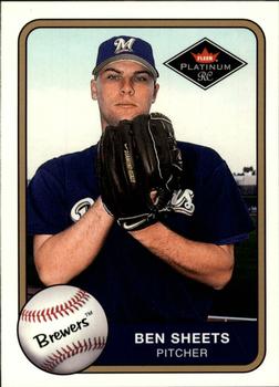 2001 Fleer Platinum #383 Ben Sheets Front