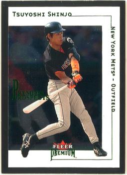 2001 Fleer Premium #232 Tsuyoshi Shinjo Front