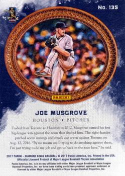 2017 Panini Diamond Kings #135 Joe Musgrove Back