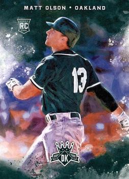 2017 Panini Diamond Kings #161 Matt Olson Front