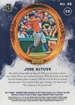 2017 Panini Diamond Kings #66 Jose Altuve Back