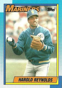 1990 Topps #161 Harold Reynolds Front