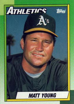 1990 Topps #501 Matt Young Front