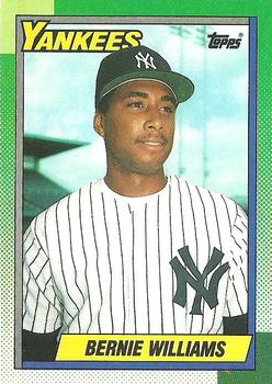 1990 Topps #701 Bernie Williams Front