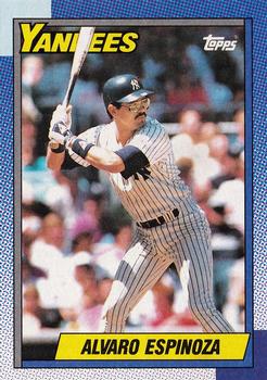 1990 Topps #791 Alvaro Espinoza Front