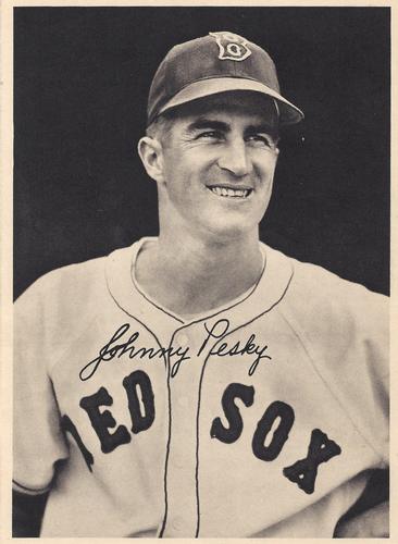 1950 Boston Red Sox Picture Pack #NNO Johnny Pesky Front