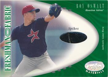 2001 Leaf Certified Materials #127 Roy Oswalt Front