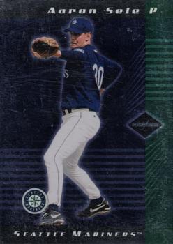 2001 Leaf Limited #137 Aaron Sele Front