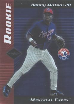 2001 Leaf Limited #290 Henry Mateo Front