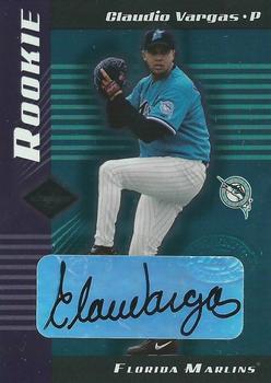 2001 Leaf Limited #320 Claudio Vargas Front