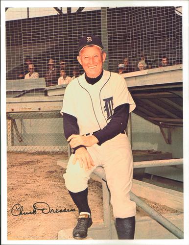 1966 Detroit Tigers Color Picture Pack A #NNO Chuck Dressen Front