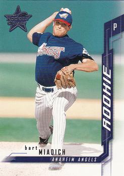 2001 Leaf Rookies & Stars #108 Bart Miadich Front