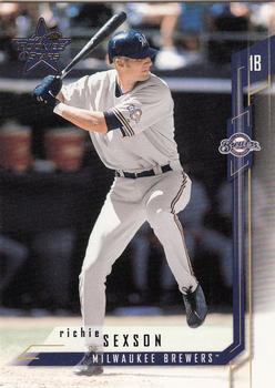 2001 Leaf Rookies & Stars #32 Richie Sexson Front