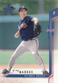 2001 Leaf Rookies & Stars #89 Greg Maddux Front