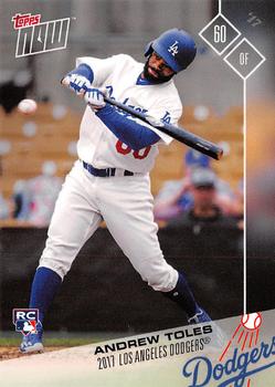 2017 Topps Now Road to Opening Day Los Angeles Dodgers #OD-413 Andrew Toles Front