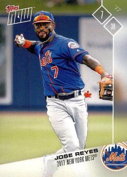 2017 Topps Now Road to Opening Day New York Mets #OD-259 Jose Reyes Front
