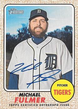 2017 Topps Heritage - Real One Autographs #ROA-MF Michael Fulmer Front
