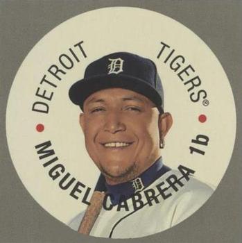 2017 Topps Heritage - 1968 Topps Discs #68TDC-26 Miguel Cabrera Front