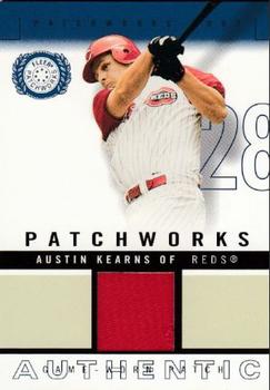 2003 Fleer Patchworks - Game-Worn Patch Quality Control Replacements #PW-AK2 Austin Kearns Front