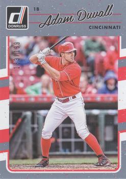 2017 Donruss - Gray Border #80 Adam Duvall Front