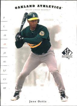 2001 SP Authentic #7 Jose Ortiz Front