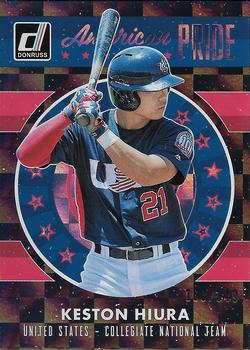 2017 Donruss - American Pride Silver #AP-11 Keston Hiura Front