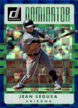 2017 Donruss - Dominators Blue #D-19 Jean Segura Front