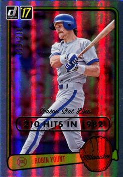 2017 Donruss - Retro Variations 1983 Season Stat Line #RV-43 Robin Yount Front