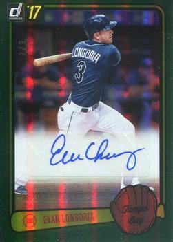 2017 Donruss - Retro Signatures 1983 Green #RS-EL Evan Longoria Front