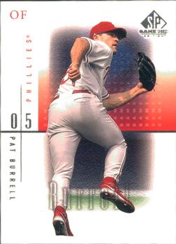 2001 SP Game Used Edition #54 Pat Burrell Front