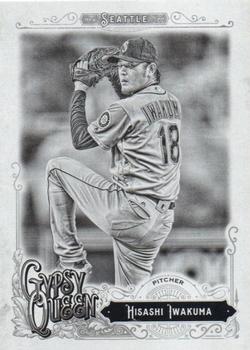 2017 Topps Gypsy Queen - Black and White #36 Hisashi Iwakuma Front