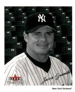 2003 Fleer Tradition - Black/White Goudey #22 B/W G Jason Giambi Front