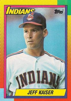 1990 Topps Traded - Gray Card Stock (Pack Version) #49T Jeff Kaiser Front